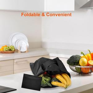 Wholesale Custom Reusable <b>Foldable</b> Pocket Tote <b>Bags</b> Printed Polyester Folding Grocery Shipping <b>Bag</b> for <b>Shopping</b> - Product Image 3