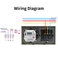 Thermostat intelligent Wi-Fi EU avec commande vocale Alice pour chauffage au sol électrique, vente en gros usine
