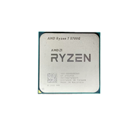 Nouveau processeur de bureau 7 5700G 8 cœurs 3,8 GHz 64 bits, socket AM4, 16 Mo de cache L3, technologie de virtualisation, prix de gros