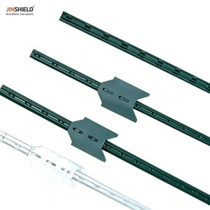 Poste de Metal de Alta Resistencia y Fácil Instalación, Poste en T de Acero Galvanizado para Cercas de Ganadería en Praderas - Product Image 3