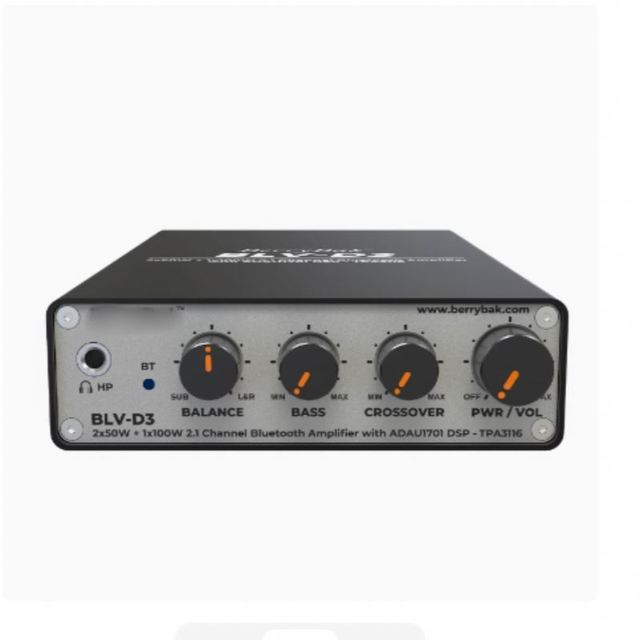 MLK BLV-D3 2.1 Channel TPA3116 ADAU1701 Digital Wireless 5.1 Amplifier APTX 2x50W+100W