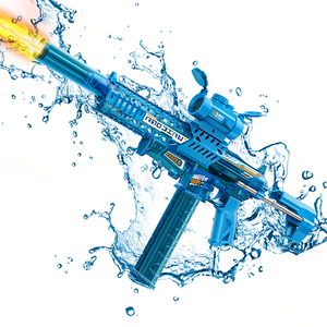 Pistole ad Acqua Elettriche MK, Grandi Spruzzatori d'Acqua Manuali e Automatici per Bambini e Adulti, Giochi da Piscina, Blaster ad Acqua - Product Image 1