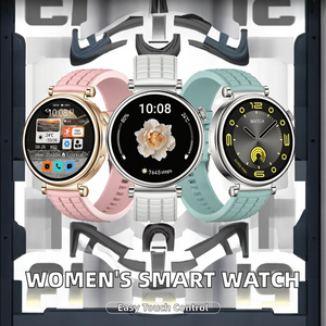 Smartwatch per la Salute Femminile Z01mini Nuovo Schermo AMOLED da 1,27 Pollici IP67 Impermeabile in Gel di Silice <span class=keywords><strong>Touch</strong></span> Screen Fitness Tracker con Risposta - Product Image 2