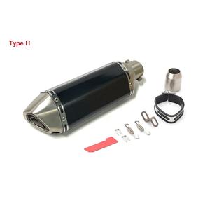 Silenciador de escape de motocicleta modificado de acero inoxidable de alta calidad O'YOUNGER tubo de escape de forma de Escorpio Hexagonal pequeño - Product Image 4