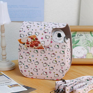 Étui de protection pour appareil photo instantané <span class=keywords><strong>Fujifilm</strong></span> <span class=keywords><strong>Instax</strong></span> <span class=keywords><strong>Mini</strong></span> 12/11/<span class=keywords><strong>9</strong></span>/8, sac en cuir PU avec sangles réglables - Product Image 6