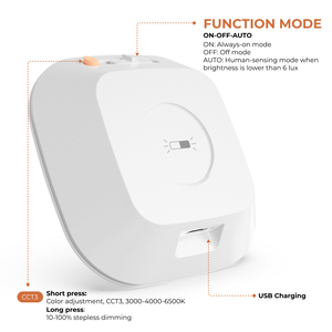 Luz Nocturna LED Inalámbrica con Sensor de Movimiento, Recargable, Regulable, sin Marco, con Sensor Oculto para <span class=keywords><strong>Armario</strong></span>, Venta al Por Mayor - Product Image 6