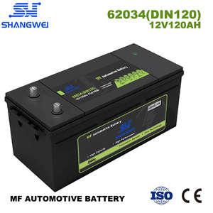 Batterie de camion sans entretien DIN62034 12V 120Ah pour véhicules lourds, pièce de rechange - Product Image 3