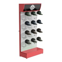 Présentoir de casque de moto présentoir de sécurité en métal présentoir mural monté pour casques