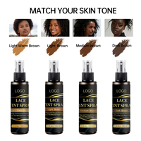 Kit de teinture en spray pour perruques OEM 100ml – Finition naturelle, estompeur de ligne de cheveux, ensemble de coloration temporaire