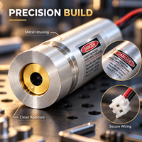 Module laser vert ZhonNa 532nm 35mW pour alignement de roues, équipement de positionnement et de visée, pièces et accessoires de diode laser 2.2V en cuivre
