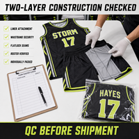 Ensemble d'uniformes de basketball personnalisés 2-en-1 : Maillot et short avec doublure de compression intégrée – Fournisseur de tenues d'équipe personnalisées
