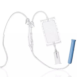 डिस्पोजेबल रक्त बैग चिकित्सा ग्रेड pvc स्टेल एकल डबल ट्रिपल क्वाड्रिल रक्त संग्रह और आधान बैग - Product Image 4