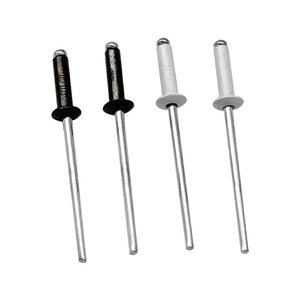 Rivets aveugles noirs à tête bombée standard en aluminium/acier - Product Image 2