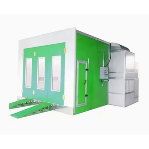 <span class=keywords><strong>Cabine</strong></span> de <span class=keywords><strong>peinture</strong></span> automobile fixe 20 kW à double alimentation (électrique/gaz) avec éclairage LED et four de séchage 80 kW pour le detailing et la <span class=keywords><strong>peinture</strong></span> automobile - Product Image 2