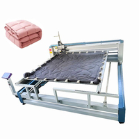Machine à coudre industrielle Longarm à une aiguille Couvre-lits en tissu textile Matelas matelassé Prix