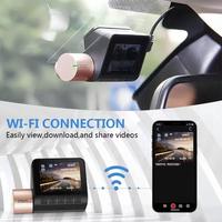 Caméra de tableau de bord 2K écran 2,0 pouces édition internationale avec fonction Wi-Fi intégrée et vision nocturne