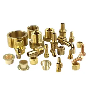 Manufacturer OEM Service CNC Machining Milling Turning Spare Parts Service Brass Parts
