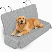 Coussin de siège pour animaux de compagnie, tapis de voiture pour chien, siège de sécurité arrière et produit de voyage pour animaux de compagnie, un ensemble complet