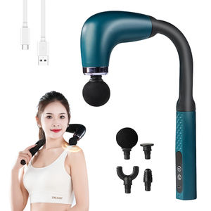 Masajeador multifuncional en forma de U para el dolor muscular, pistola de masaje de tejido profundo con mango extendido para cuello y hombros - Product Image 1