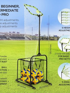 <span class=keywords><strong>Filet</strong></span> <span class=keywords><strong>de</strong></span> <span class=keywords><strong>volley</strong></span>-ball à prix avantageux, intérieur et extérieur, réglable en 4 hauteurs et angles, portable, appareil d'entraînement pour le <span class=keywords><strong>volley</strong></span>-ball - Product Image 4