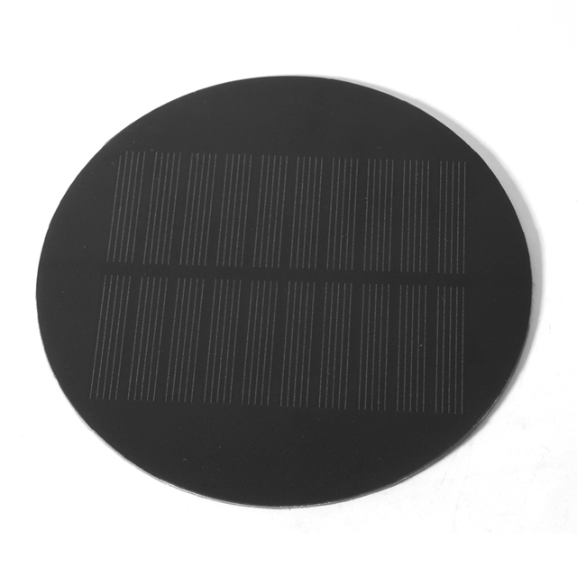 2W 6V ETFE PET Cheap Price Circular Solar Panel Monocrystalline Silicon, Customized Solar Panel for Water Pump, Light, Toy