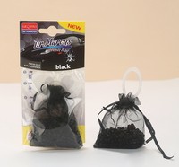 Perles parfumées colorées pour voiture, désodorisant suspendu, sachet écologique, éliminateur d'odeurs, sans poudre, parfum longue durée