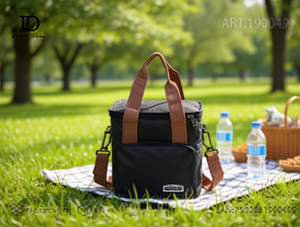 Borsa Termica Portatile Piccola 15L in Neoprene con Chiusura a Cerniera per Alimenti e Uso Esterno - Product Image 2