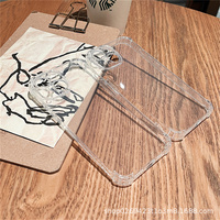 Stock d'usine Couverture antichoc transparente Caractéristiques de protection de la caméra Coque de téléphone portable en TPU pour iPhone 17 Pro Max AIR