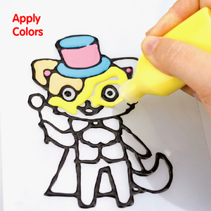 Venta Al Por Mayor Precio De Fabrica Creativo Ventana <span class=keywords><strong>Arte</strong></span> Pintura Kit Para Ninos Y Estudiantes - Product Image 5