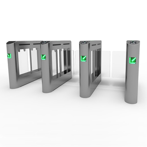 SS304 otomatik küçük salıncak turnike bariyeri kapı yayaları erişim kontrol kapısı güvenlik erişim QR kod okuyucu turnike - Product Image 5