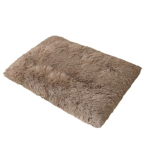 Hot Sale Durable Long Plush Eco-friendly Winter Warm Sleeping Pet Mat Solid Pattern Cat and <strong>Dog</strong> <strong>Bed</strong> 100% Cotton Fill - Product Image 3