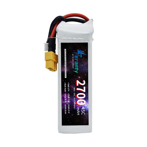 แบตเตอรี่สำหรับ RC โดรนแข่งขัน4S 14.8V 2700mAh 45C UAV เฮลิคอปเตอร์รถยนต์เรือเครื่องบินชิ้นส่วน - Product Image 3