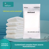 Serviettes humides jetables pour la restauration hôtelière, lingettes désinfectantes universelles, petites serviettes pour les mains et la bouche, restaurants, hot pot, impression de logo