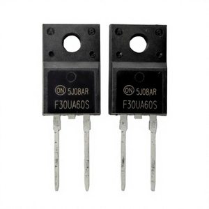 Rectificadores Originales FFPF30UA60S TO-220F-2, F30UA60S, Marca FFPF30UA60, Origen China - Product Image 1