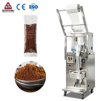 Machine d'emballage verticale compacte multifonctionnelle durable pour sachets de 5g et 10g, idéale pour la poudre de café