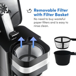 American Hotel 4-6 Cups 0.42L 800W <b>Automatic</b> Drip <b>Coffee</b> Makers Black Color Drip <b>Coffee</b> <b>Machine</b> - Product Image 5