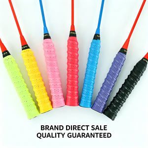 Cinta de agarre antideslizante con patrón de diamante en relieve para raquetas de bádminton, tenis y squash, paquete de 30 unidades a granel - Product Image 2