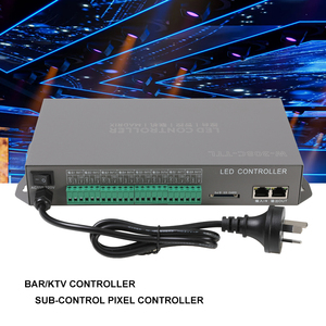 Aipin W-308C 8*1024 Signal série <span class=keywords><strong>SPI</strong></span> Décodeur RDM Master RGB LED Strip Light Constant Voltage Program Project <span class=keywords><strong>Controller</strong></span> - Product Image 1