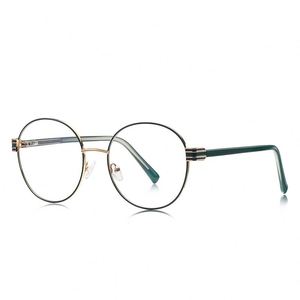 ZOWIN modello 3137 montature ottiche rotonde nuovo stile occhiali da vista in metallo Anti luce blu montature per occhiali per <span class=keywords><strong>Computer</strong></span> Gafas Cerminmata - Product Image 6