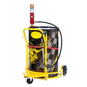 MECLUBE - 022-1298-D00 Juego de aceite con ruedas apto para barriles de 180-220 L Mod.603 ratio 3:1 Capacidad de entrega 30 l/min - Product Image 1