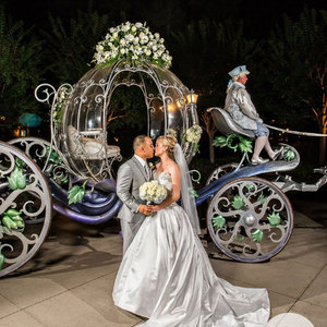 Chariot à chevaux mobile gracieusement chariot à chevaux de princesse chariot à <span class=keywords><strong>cendrillon</strong></span> électrique chariot à citrouilles de mariage - Product Image 4