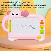 Dibujo borrable portátil colorido mágico hogar magnético regalos educativos pintura almohadillas de aprendizaje tablero de dibujo para niños Juguetes