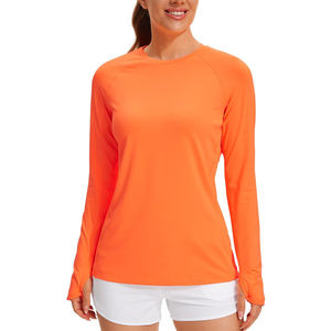 Camiseta Térmica de Manga Larga para Mujer, Doble Capa, Ecológica, 100% Algodón, Tejido Cálido para Primavera/Verano, Opaca, Corte Modesto - Product Image 6