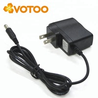 Adaptor daya Universal 6v 1a, tipe tempel dinding untuk monitor tekanan darah semua merek