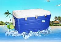 Glacière portable en plastique de haute qualité, grande capacité, OEM, glacière rigide en HDPE PU, 130L 150L