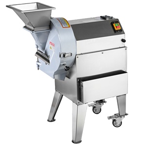 Machine de traitement multifonctionnelle électrique pour légumes et fruits : hachoir, trancheuse, coupe-dés, râpeuse pour carottes et patates douces - Product Image 1