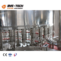 Machine de remplissage automatique d'eau potable à grande vitesse BVE à vendre, compatible avec l'huile et les moteurs