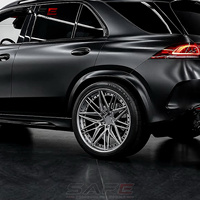 Rines de Aleación Forjados con Acabado Espejo, Perfil Dividido Afilado, 22 23 Pulgadas, 5x112, Certificación JWL VIA, para Mercedes GLE63 AMG