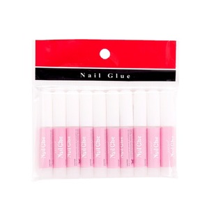 Lot de 10 faux ongles à presser avec colle forte, mini poudre adhésive 2g, kit de colle imperméable pour décoration d'ongles artificiels - Product Image 4