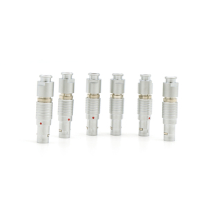 Conector Circular Metálico Autoblocante de Empuje y Tracción, Tipo Aviación 0B, 2345679 Núcleos, Conector Macho, Apto para Equipos Médicos - Product Image 6
